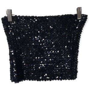 Vintage Sequin Tube Top, *Small